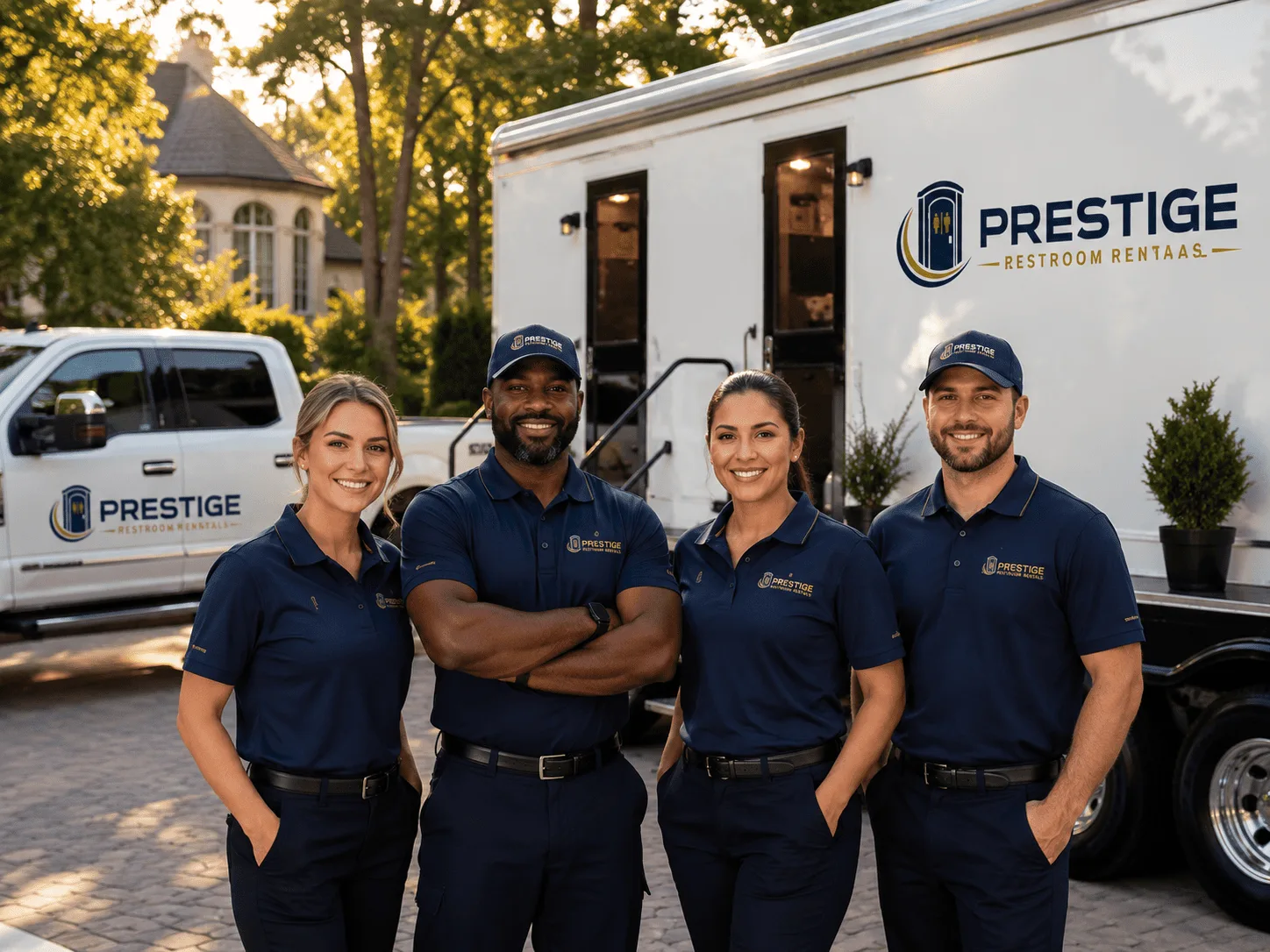 Trusted Luxury Portable Restrooms company in Iola, TX